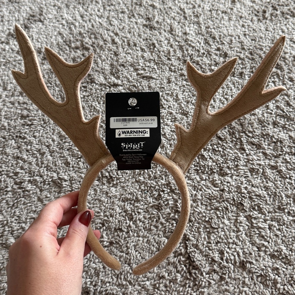 NIB- Adult Deer Halloween Costume Set - Picture 5 of 7